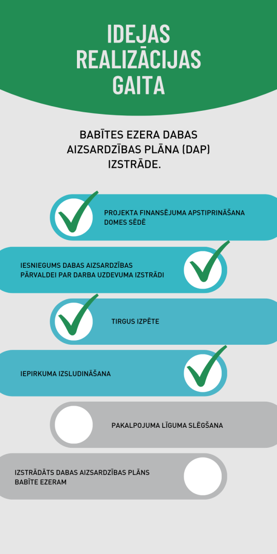 Idejas realizācijas gaita