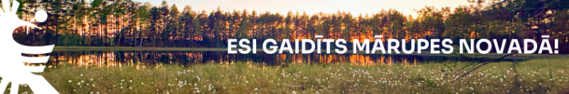 Esi gaidīts mārupes novadā baneris