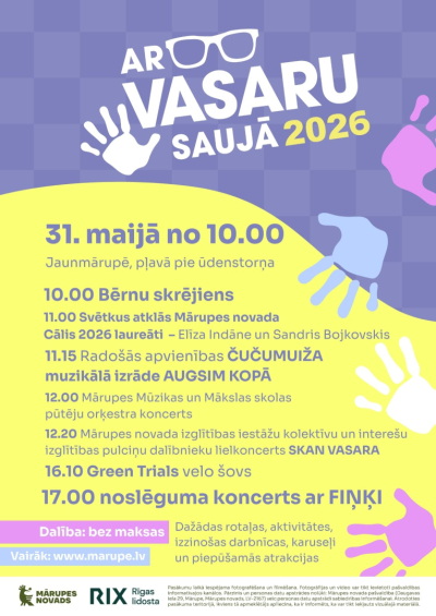 Ar vasaru saujā 2026