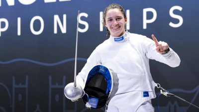 Mārupiete Sofija Prošina kļūst par pasaules junioru čempioni paukošanā