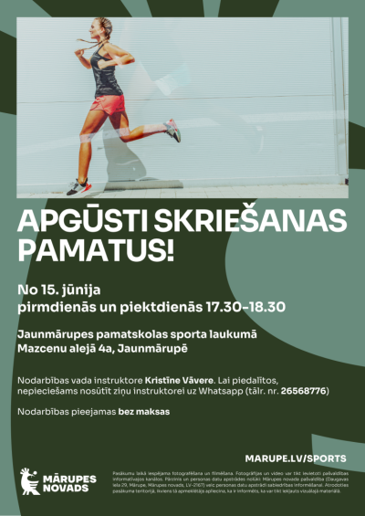 Afiša par pasākumu