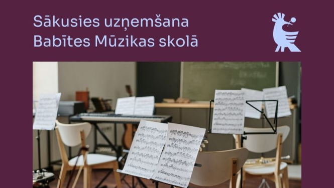 Uzņemšana Babītes Mūzikas skolā 