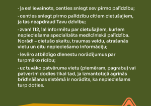 Rīcības algoritms iespējama gaisa apdraudējuma gadījumā