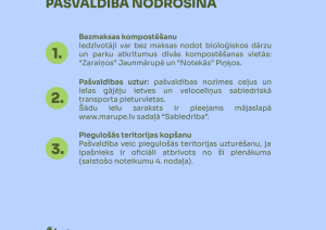 Teritoriju uzturēšana Mārupes novadā